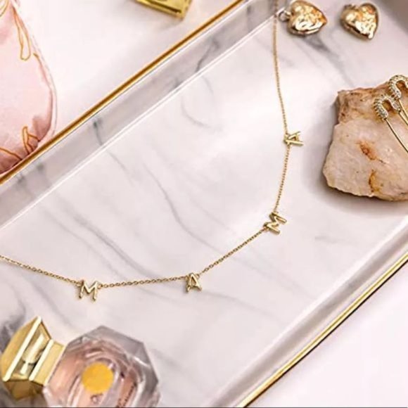 MAMA Trending Necklace in Gold or Silver or Rose Gold - Picture 7 of 8